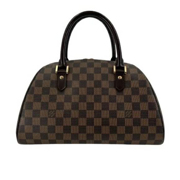 LOUIS VUITTON Damier Rivera MM Coated Canvas Handbag - Picture 2 of 9